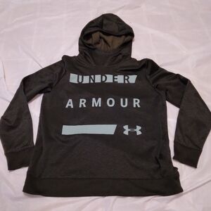 Under Armour Cold Gear hoodie loose fit large green